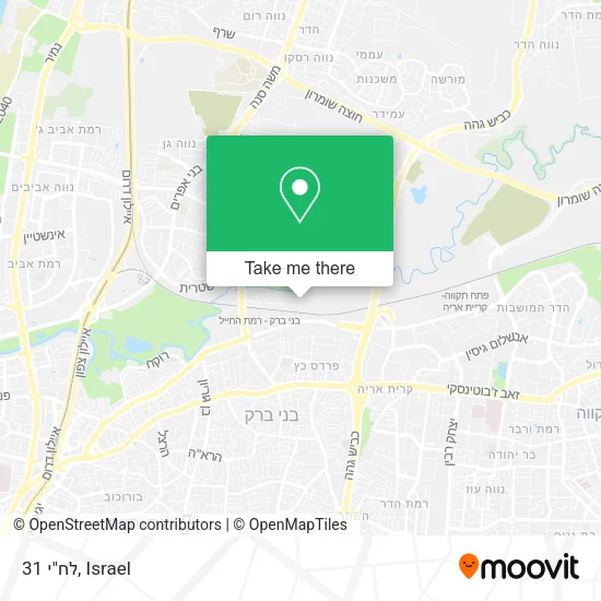 Карта לח"י 31