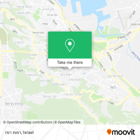 Карта רמות רמז