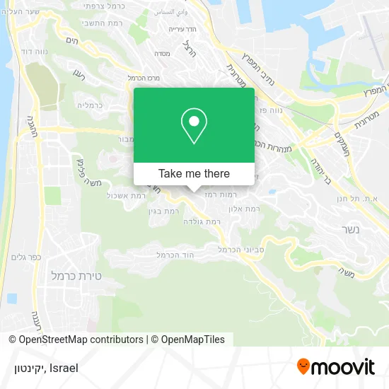 Карта יקינטון