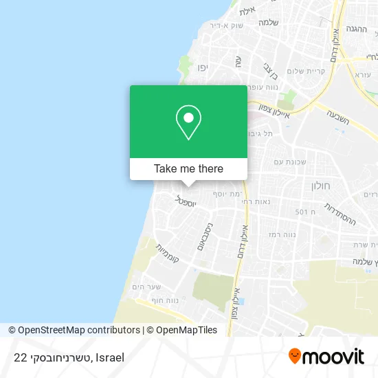 Карта טשרניחובסקי 22