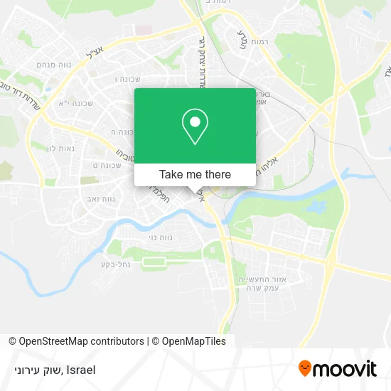 Карта שוק עירוני