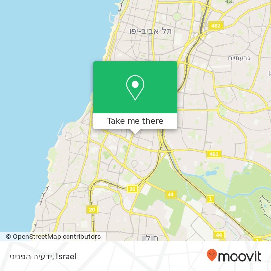 ידעיה הפניני map