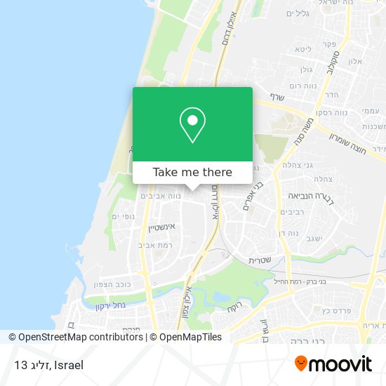 זליג 13 map