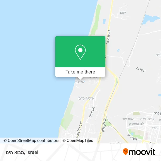 Карта מבוא הים