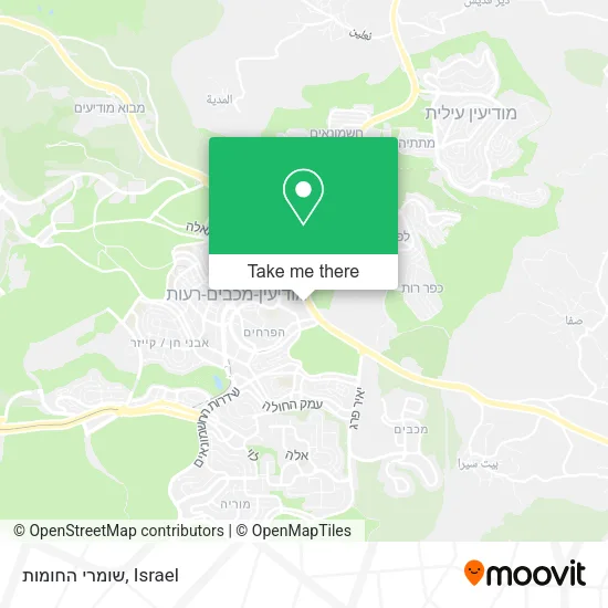 Карта שומרי החומות