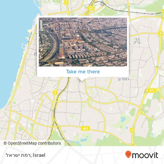 רמת ישראל map