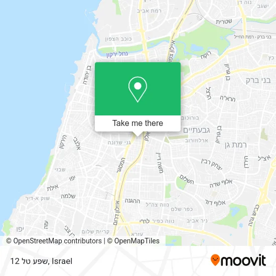 Карта שפע טל 12