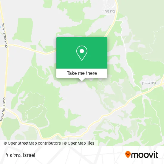 Карта נחל פול