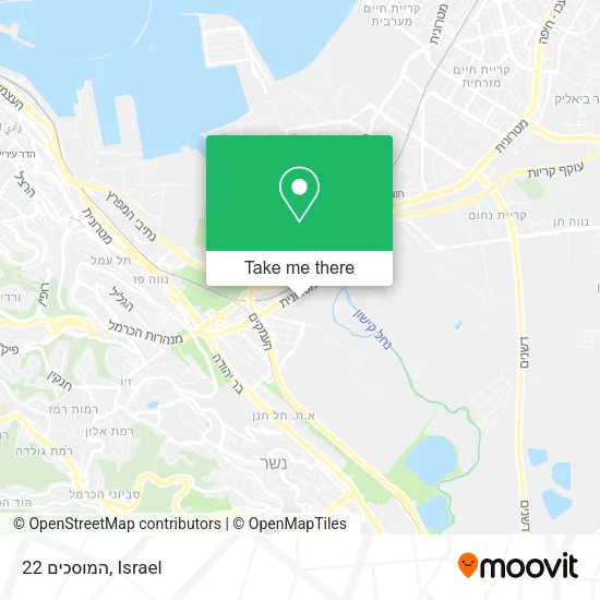 Карта המוסכים 22