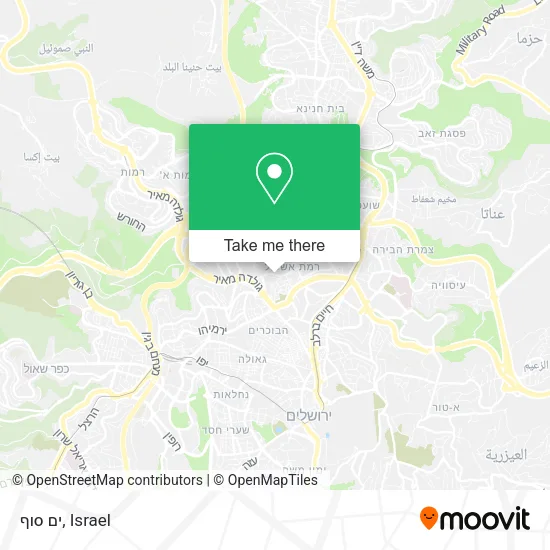 Карта ים סוף