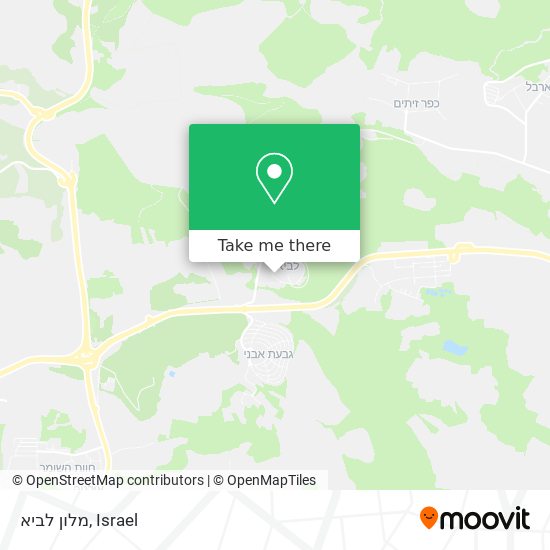 מלון לביא map