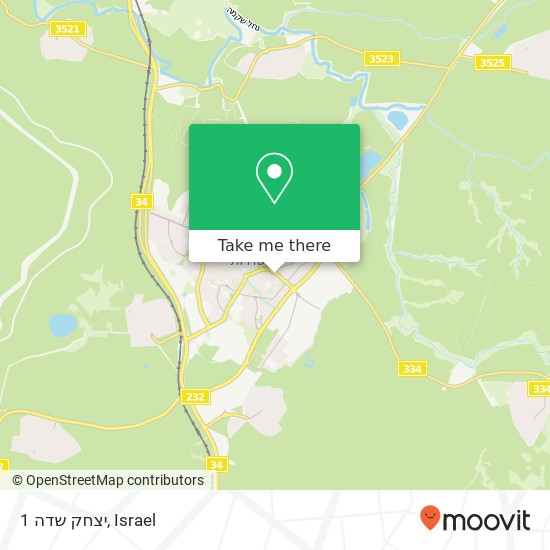 יצחק שדה 1 map