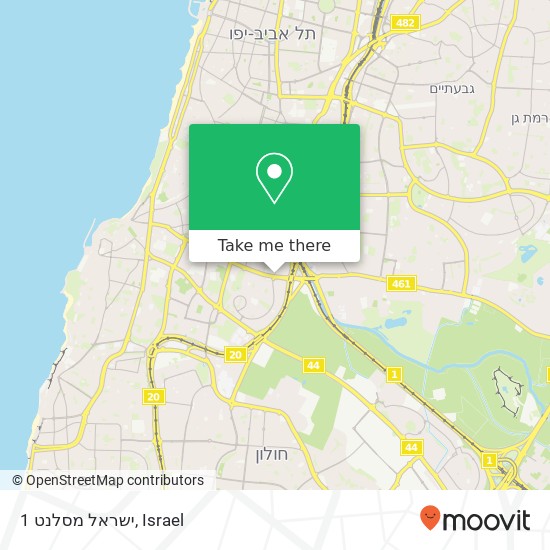 ישראל מסלנט 1 map
