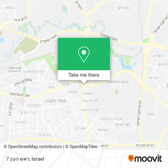 Карта ראש העין 7