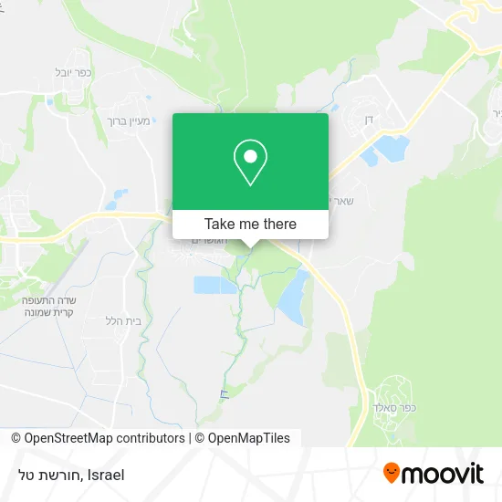 Карта חורשת טל