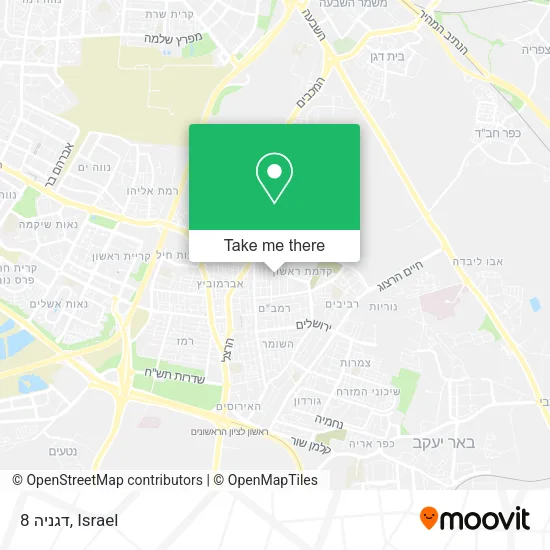 Карта דגניה 8