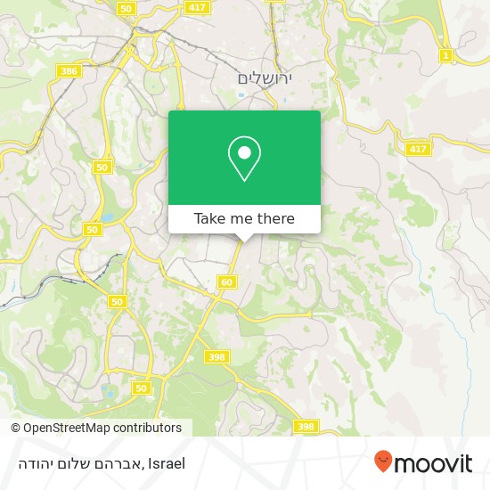 אברהם שלום יהודה map