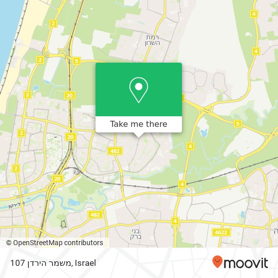Карта משמר הירדן 107