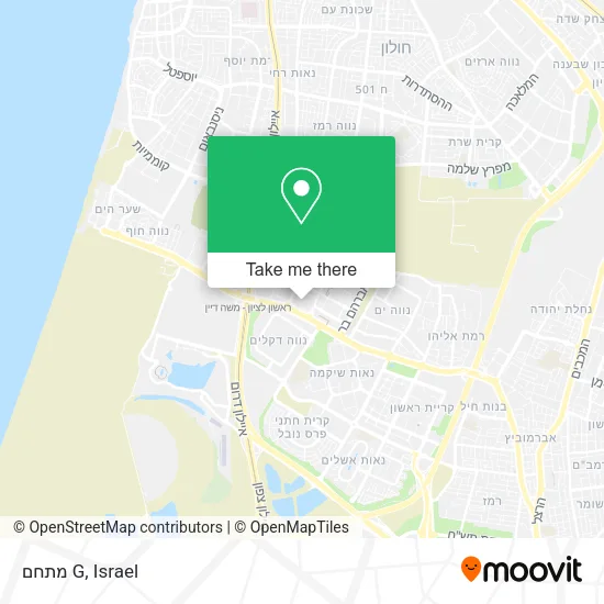 Карта מתחם G