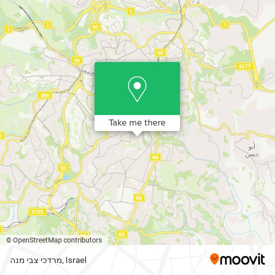 מרדכי צבי מנה map