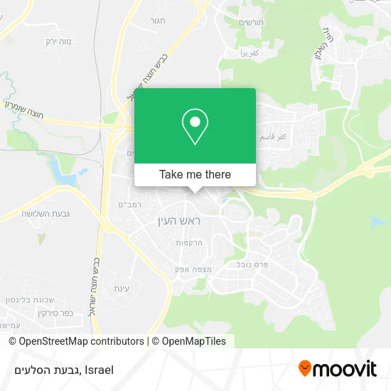 Карта גבעת הסלעים