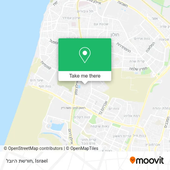 Карта חורשת היובל