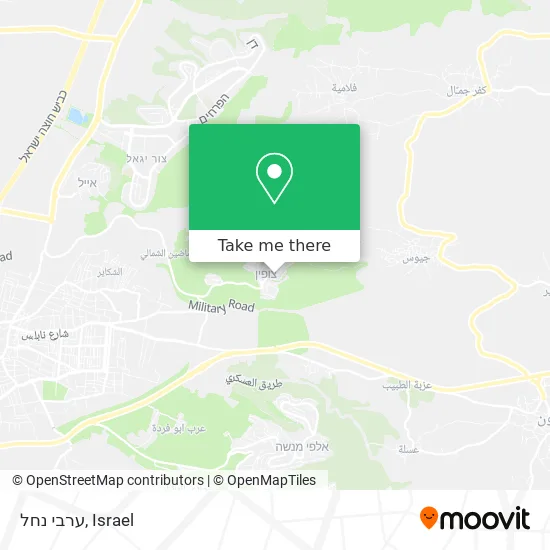 Карта ערבי נחל