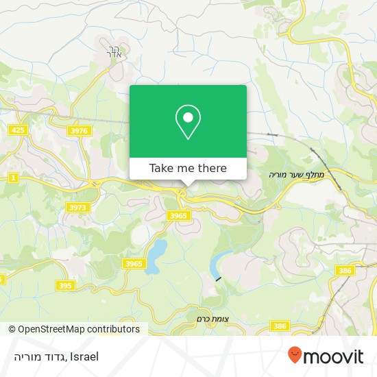 Карта גדוד מוריה
