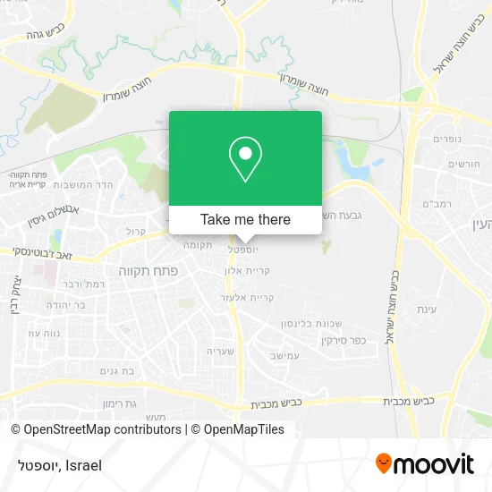 Карта יוספטל
