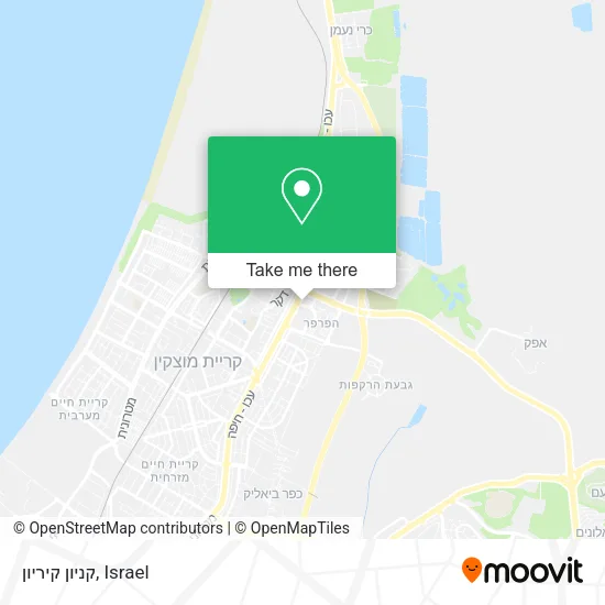 Карта קניון קיריון