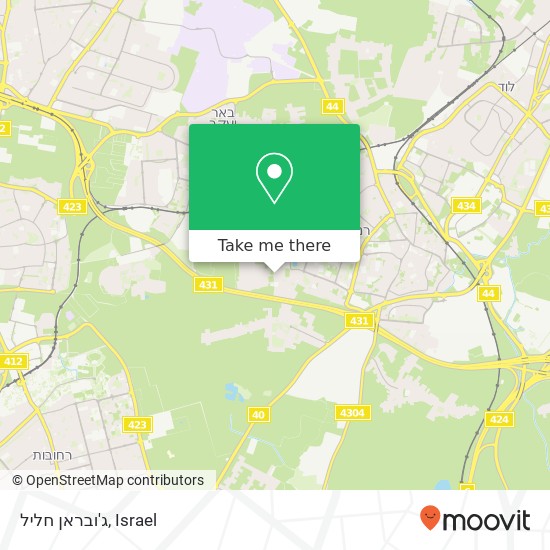 ג'ובראן חליל map