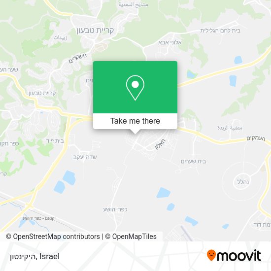 Карта היקינטון