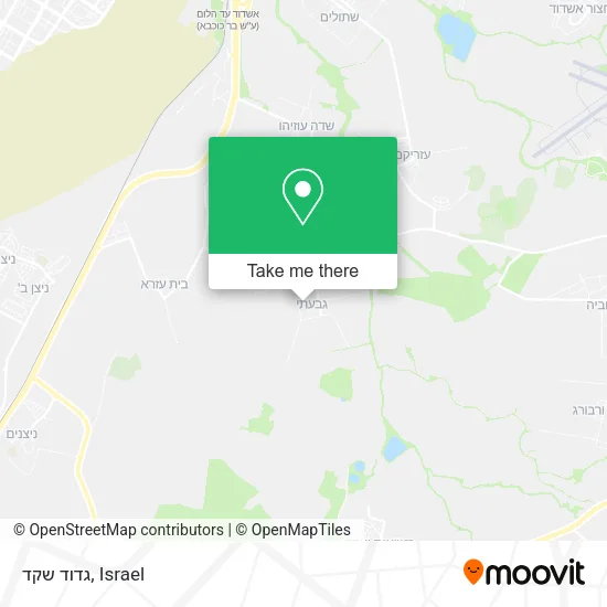 Карта גדוד שקד