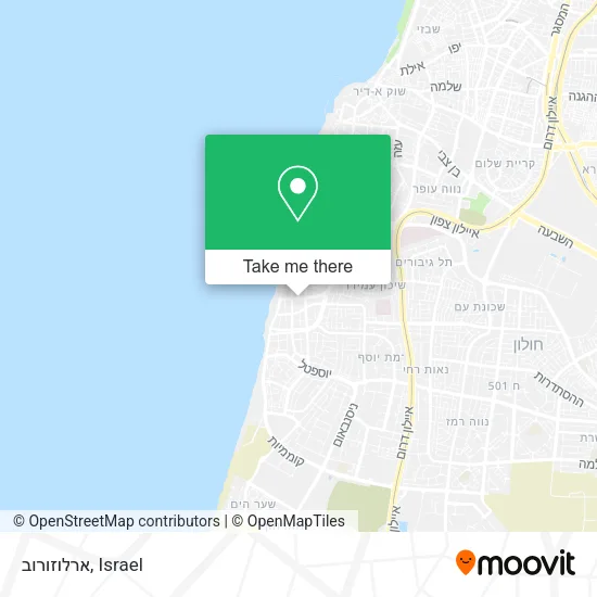 Карта ארלוזורוב