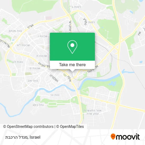 Карта מגדל הרכבת