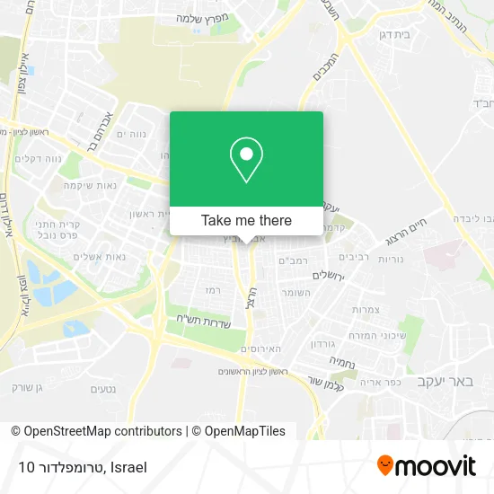 Карта טרומפלדור 10