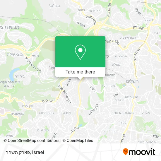Карта פארק השחר