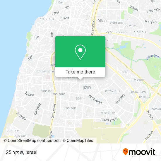 Карта שנקר 25