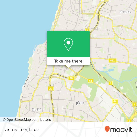 מרכז פנרמה map