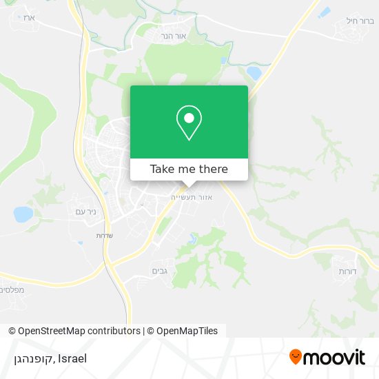 קופנהגן map