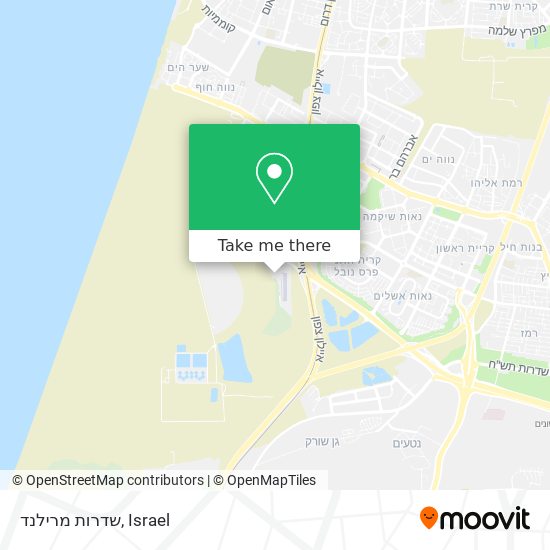 שדרות מרילנד map