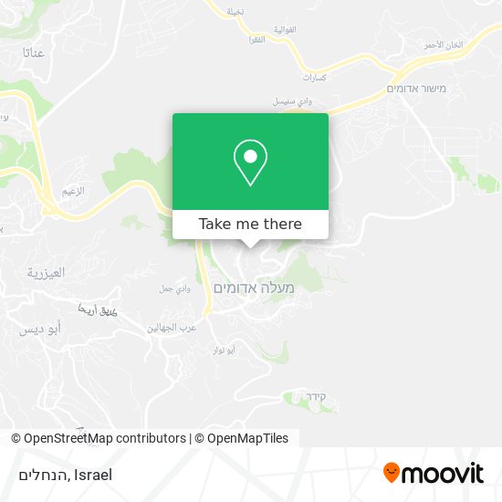 הנחלים map