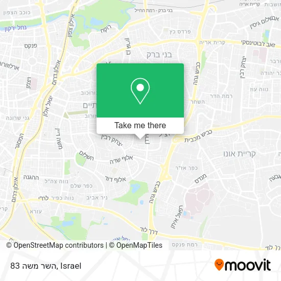Карта השר משה 83