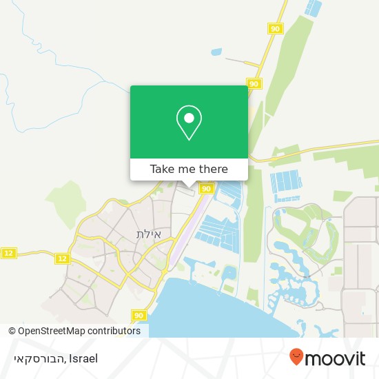 הבורסקאי map