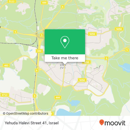 Yehuda Halevi Street 41 map