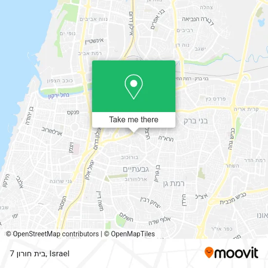 Карта בית חורון 7