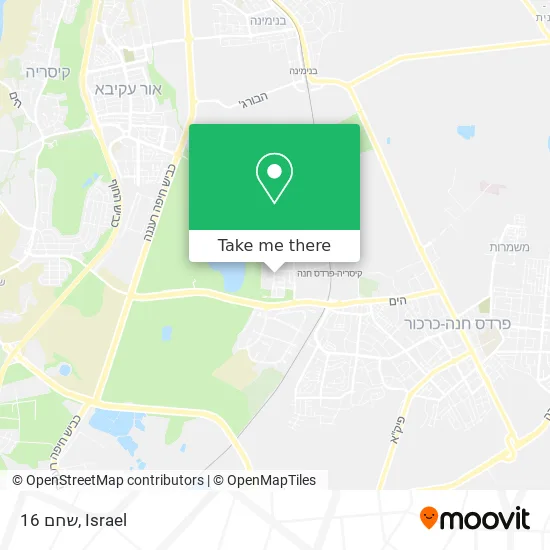 Карта שחם 16