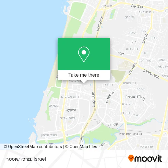 Карта מרכז שוסטר