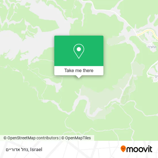 Карта נחל אדוריים