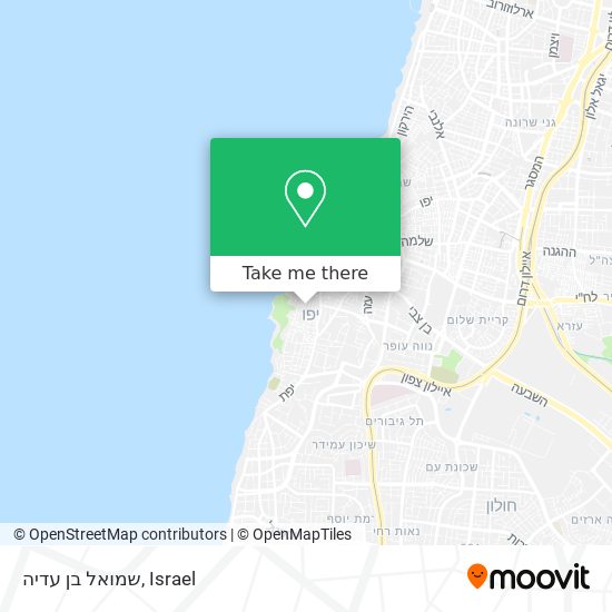 שמואל בן עדיה map